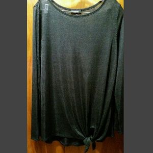 ALYX METALLIC TIE TOP